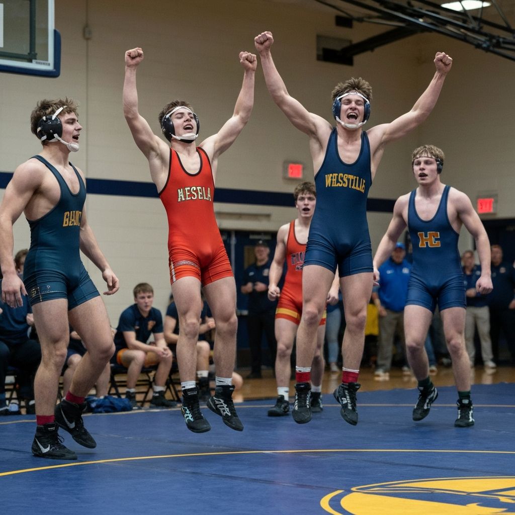 Team celebration